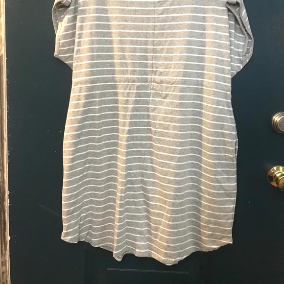 Rafaella Short Sleeve Drawstring Waist Dress - Picture 4 of 10